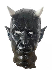 Halloween Neue Horn Dämon Maske Latex Kopfbedeckung 0