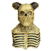 Halloween Neue Horror Schädel Horn Teufel Latex Maske Haube Dark 1