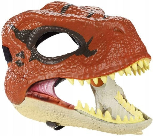 Halloween Velociraptor Dinosaurier bewegliche Mundmaske Kapuze 0