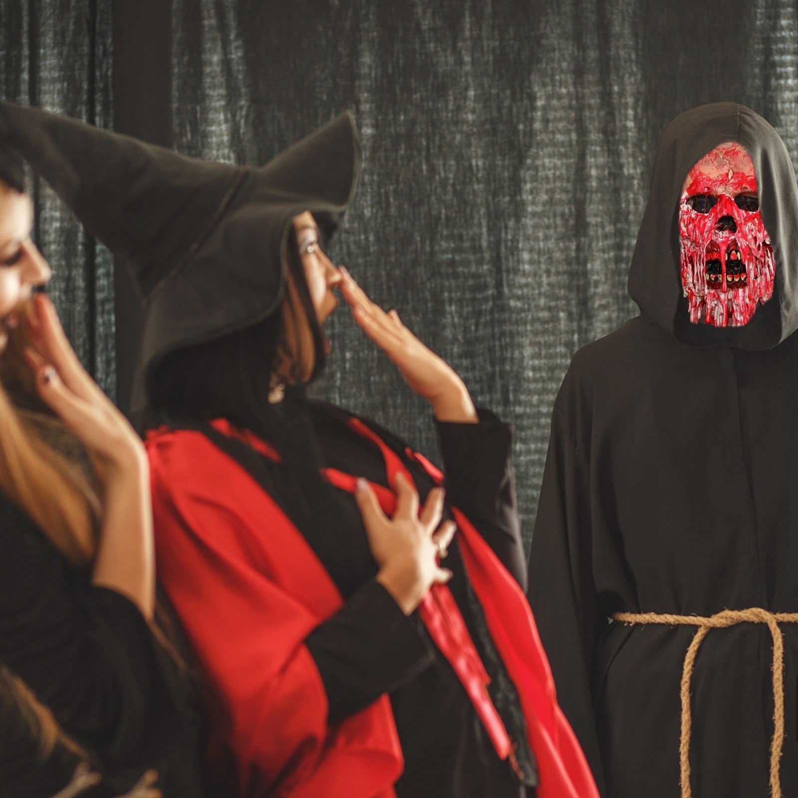 Halloween Walking Dead Gruselige Blutgeist-Gesichtsmaske 4