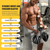 Handgelenk- und Unterarmkraft – Krafttrainingsgerät für Muskelaufbau und Fitness 6