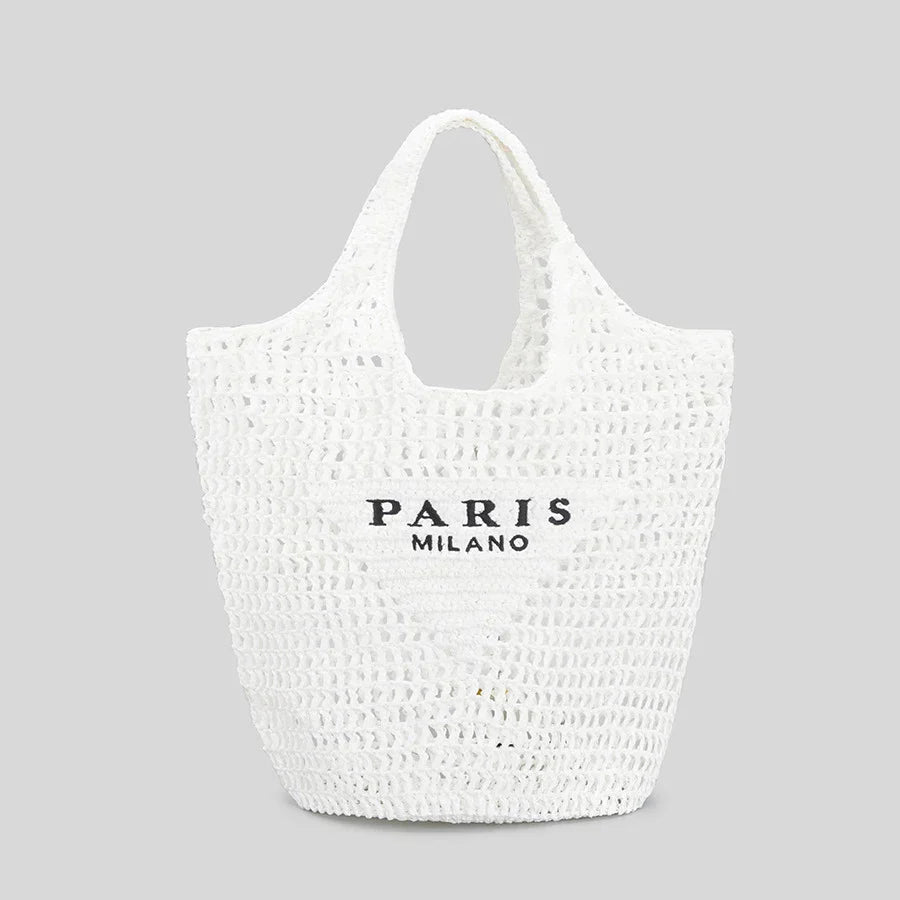 Handgewebte Strandtasche für Damen – schickes und strapazierfähiges Design 4