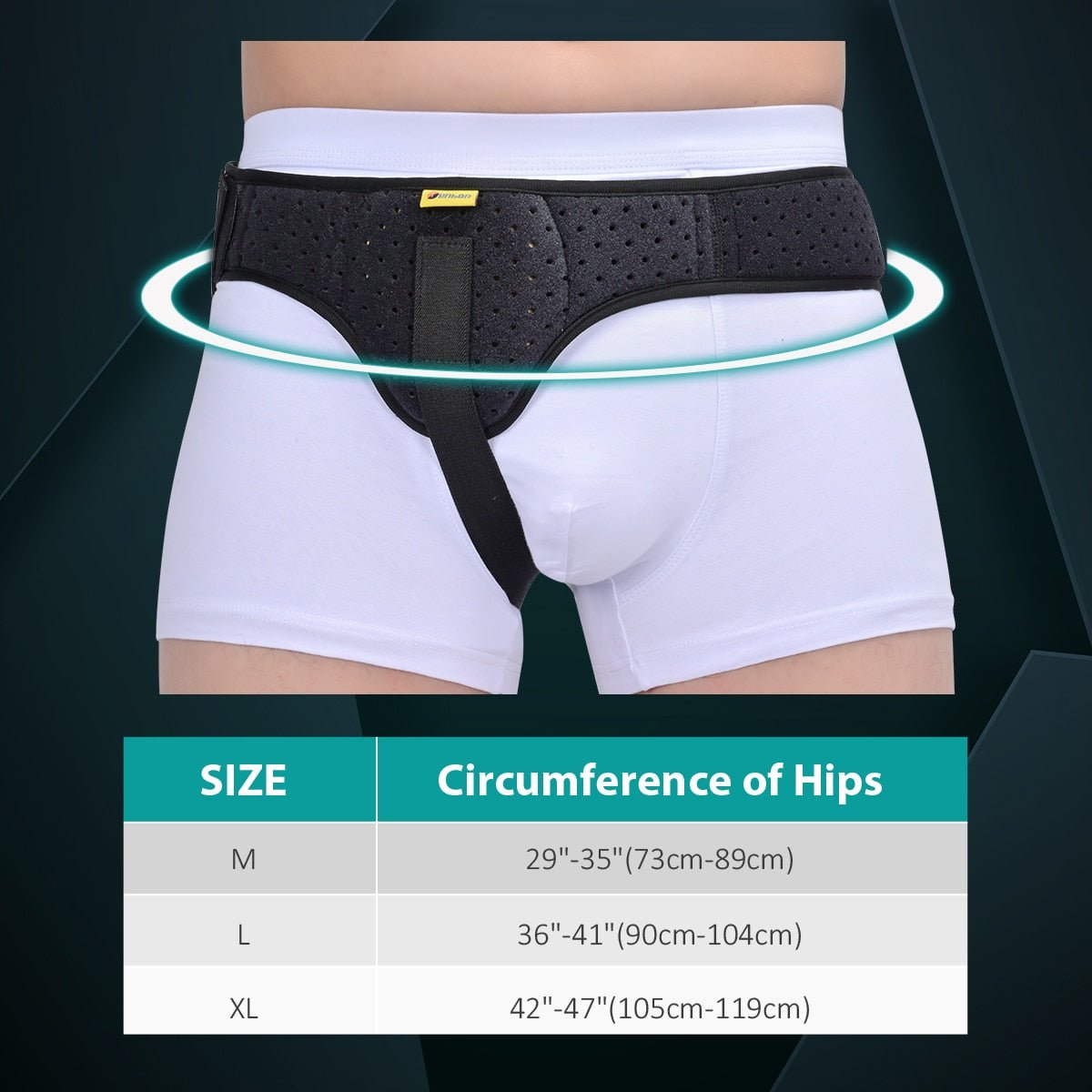 Herniengürtel - ultimative Unterstützungsklammer für aktive Individuen 5