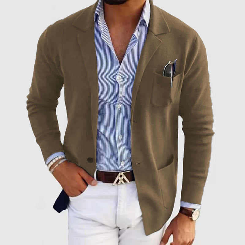 Herren -Gelegenheits -Polyester -Blazer 7