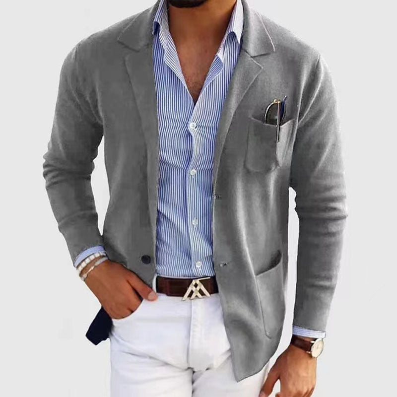 Herren -Gelegenheits -Polyester -Blazer 8