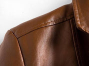 Herren -Premium -Leder moderne Schnitt -Blazer -Jacke für Herren 6