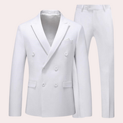 Herren klassisch bequem und stilvolles 2-teiliges Outfit-Set 1