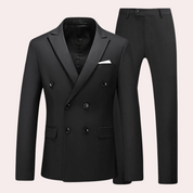 Herren klassisch bequem und stilvolles 2-teiliges Outfit-Set 2