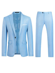 Herren klassischer Polyesteranzug Set 0
