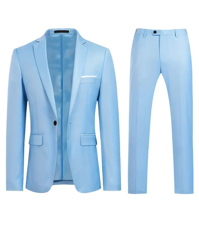 Herren klassischer Polyesteranzug Set 0