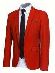 Herren klassischer Polyesteranzug Set 6