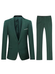Herren klassischer Polyesteranzug Set 8