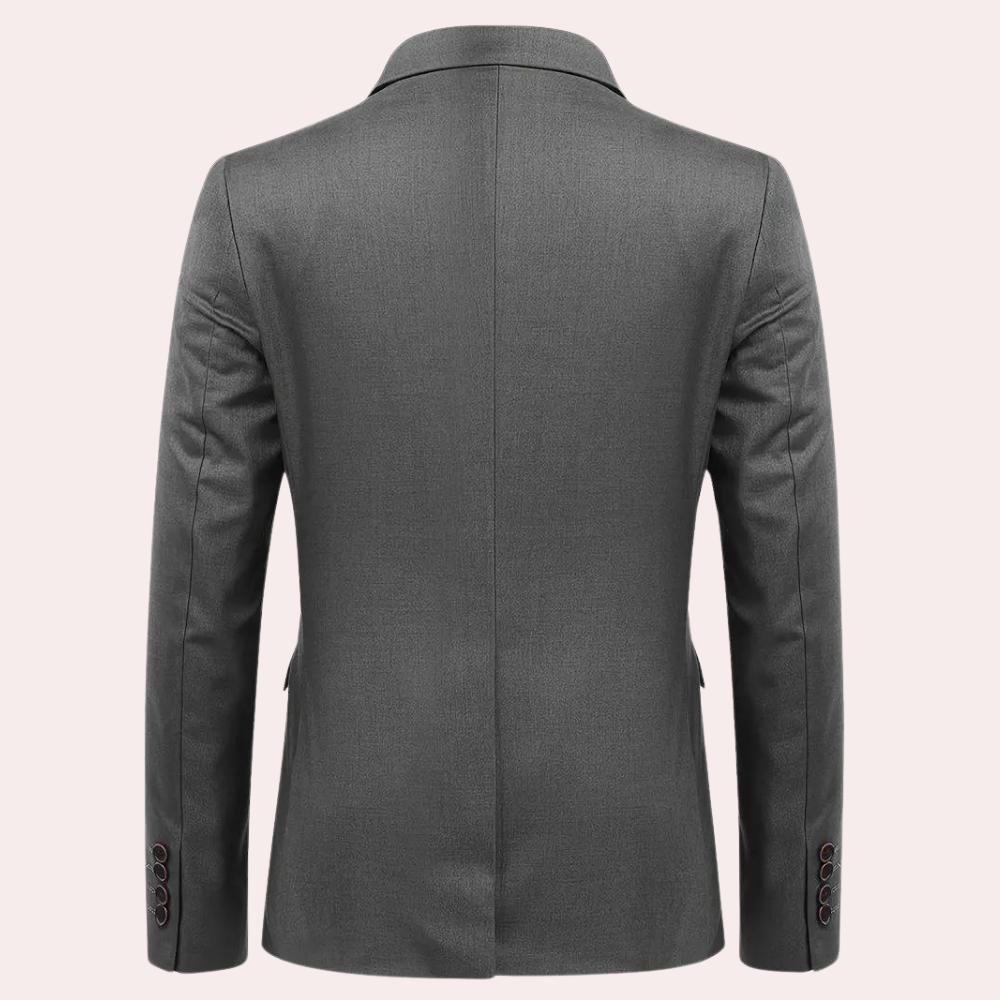 Herren klassischer dreiteiliger formeller Set 5