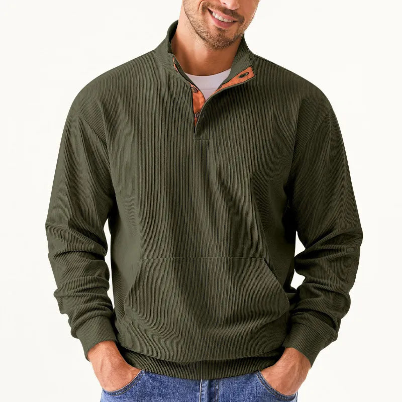 Herrenpullover mit Stehkragen - Liam 1