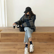 JANE | Oversized vinter långärmad tröja