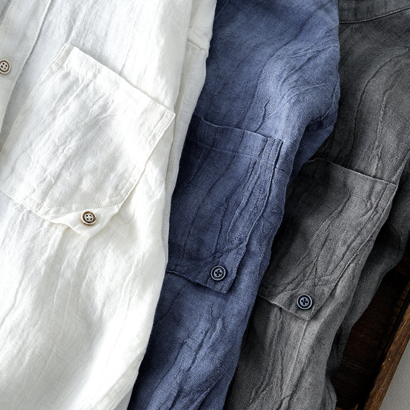 Hebe deinen Look mit dem leichten Leinenhemd Breezy von BROOKS an!