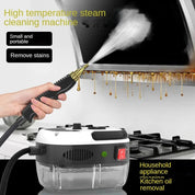 Hochtemperaturdampfreiniger | Variable Dampfregelung, große Kapazität und sicher für Haus-, Küchen- und Autoreinigung 6