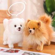 Hochwertiger Plüsch-Pomeranian – Weiche, realistische Hunde-Plüschtiere für Kinder, 30 cm groß 4