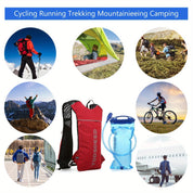 HydroPack Leichter Trinkrucksack – 2-Liter-Wasserreservoir für Laufen, Radfahren und Wandern 7