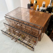 Jewelvault - 3 -Layer Ring & Ohrring Organizer 0