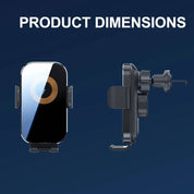 Kabelloses Autoladegerät mit Handyhalterung 5