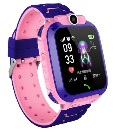Kidguard GPS Smartwatch 4G für Kinder mit Echtzeit-Standortverfolgung, SOS-Taste und Zwei-Wege-Kommunikation Spritzwassergeschützt 0