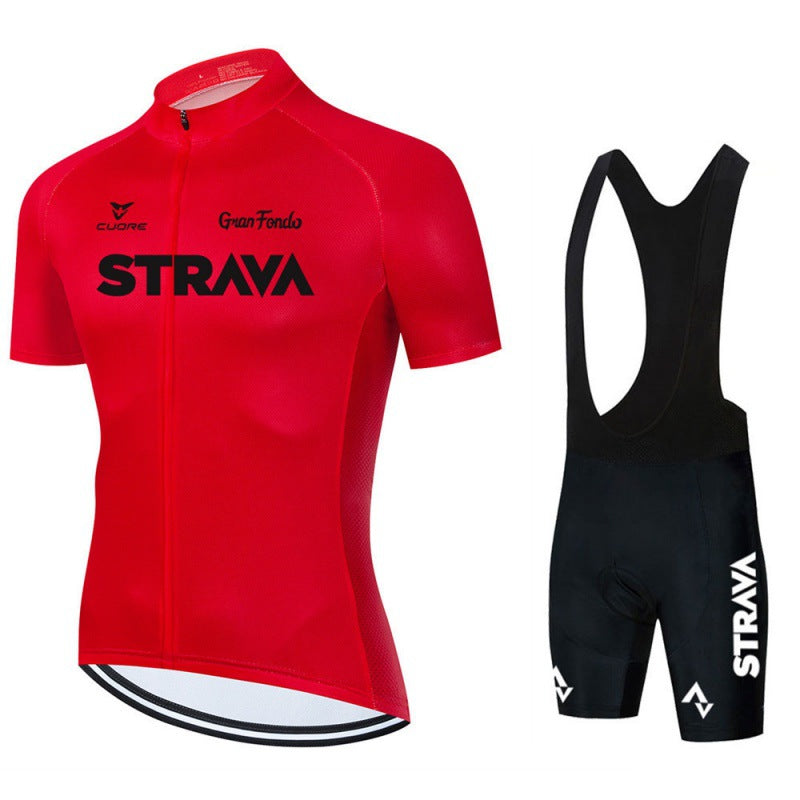 Kobe | Fahrradbekleidung Herren Set mit Trikot und Bib-Shorts 8