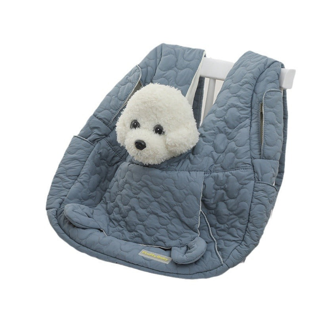 Komfortable Hundetragetasche mit Stauraum 2