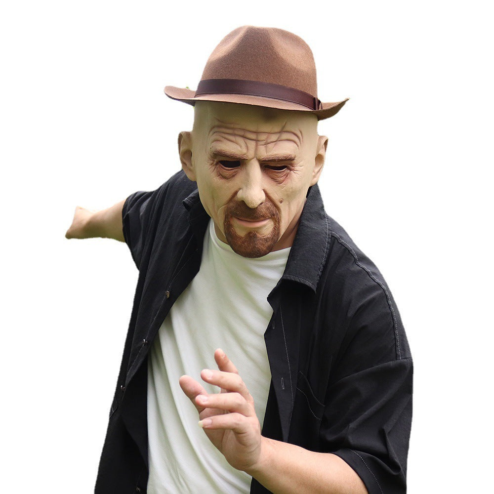 Kopfporträt 3D Realistische Kopfbedeckung Halloween Requisiten 2