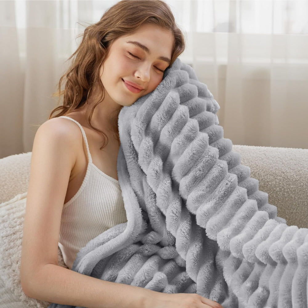 Kuscheldecke Fleece für Erwachsene 3