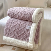 Kuscheldecke Sherpa Fleece Wende-Decke für Gemütlichkeit 10