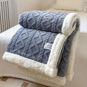 Kuscheldecke Sherpa Fleece Wende-Decke für Gemütlichkeit 3