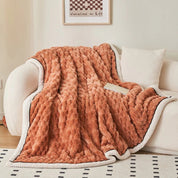 Kuscheldecke Sherpa Fleece für Erwachsene 1