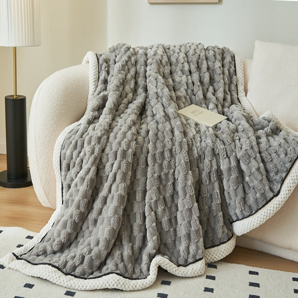 Kuscheldecke Sherpa Fleece für Erwachsene 3