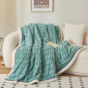 Kuscheldecke Sherpa Fleece für Erwachsene 7