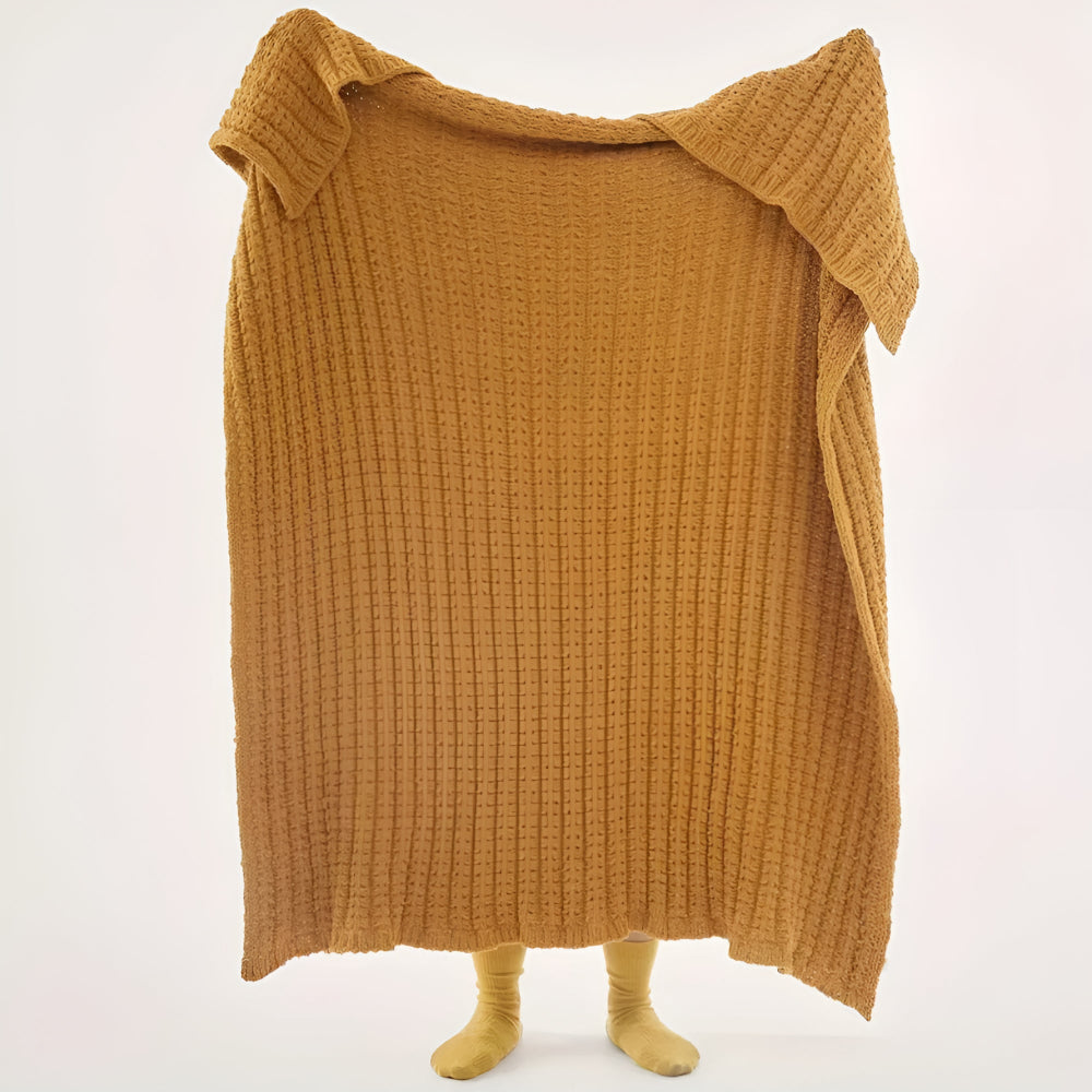 Kuscheldecke Vintage Chunky Knit Gemütlichkeit Mikrofaser-Mix 9
