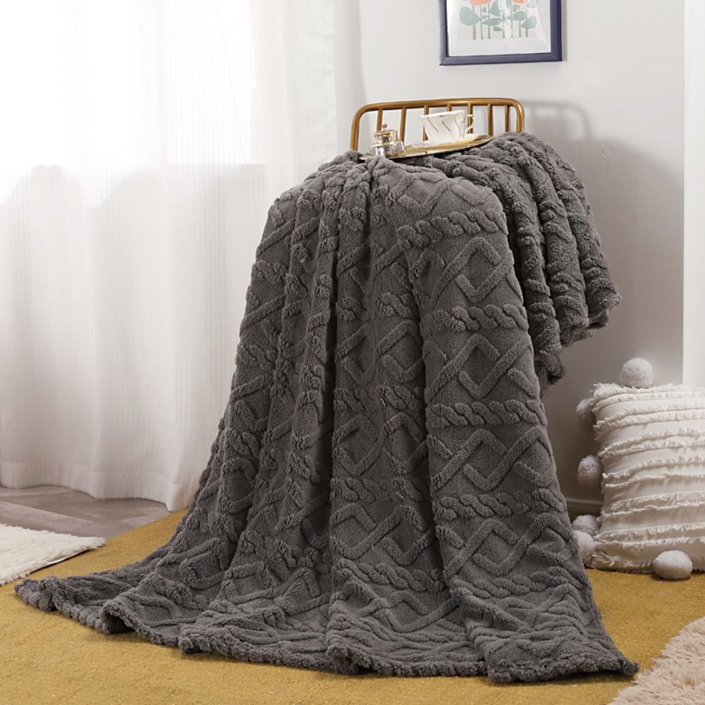 Kuscheldecke für Erwachsene Fleece Ultra-Plüschig Wärmeisolierend 10
