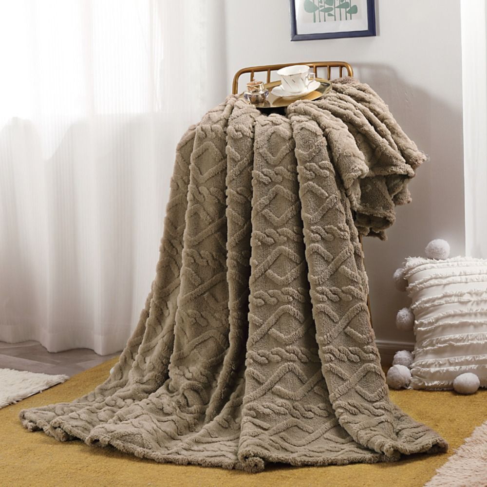 Kuscheldecke für Erwachsene Fleece Ultra-Plüschig Wärmeisolierend 12