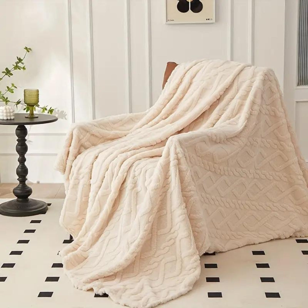 Kuscheldecke für Erwachsene Fleece Ultra-Plüschig Wärmeisolierend 3