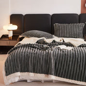 Kuschelige Fleece-Decke für Damen und Herren aus hochwertigem Mikrofaser 9