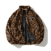 Langarmjacke mit Leopardenmuster, Modemarke, lockeres Hip-Hop-Oberteil 1