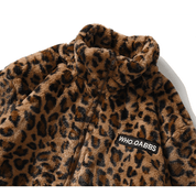 Langarmjacke mit Leopardenmuster, Modemarke, lockeres Hip-Hop-Oberteil 3