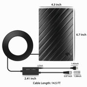 Langstrecke Indoor HDTV 4K Digitale Antenne 600 Meilen 8