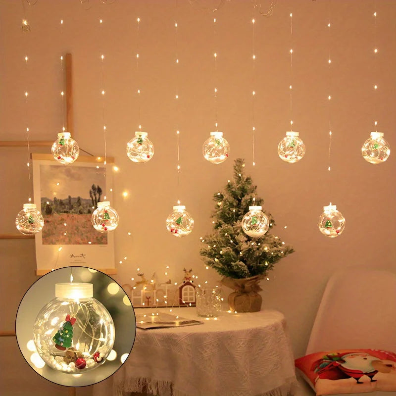 LanternLuxe | Warme LED-Lichterketten für die weihnachtliche Heimdekoration 0