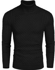 Lässiger gestrickter Rollkragenpullover für Herren - Sander 0
