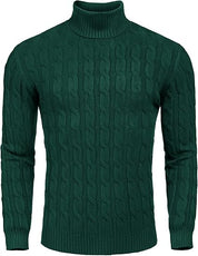 Lässiger gestrickter Rollkragenpullover für Herren - Sander 11