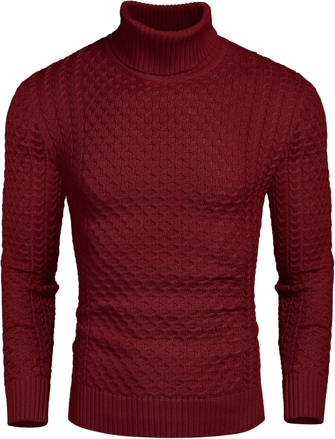 Lässiger gestrickter Rollkragenpullover für Herren - Sander 12