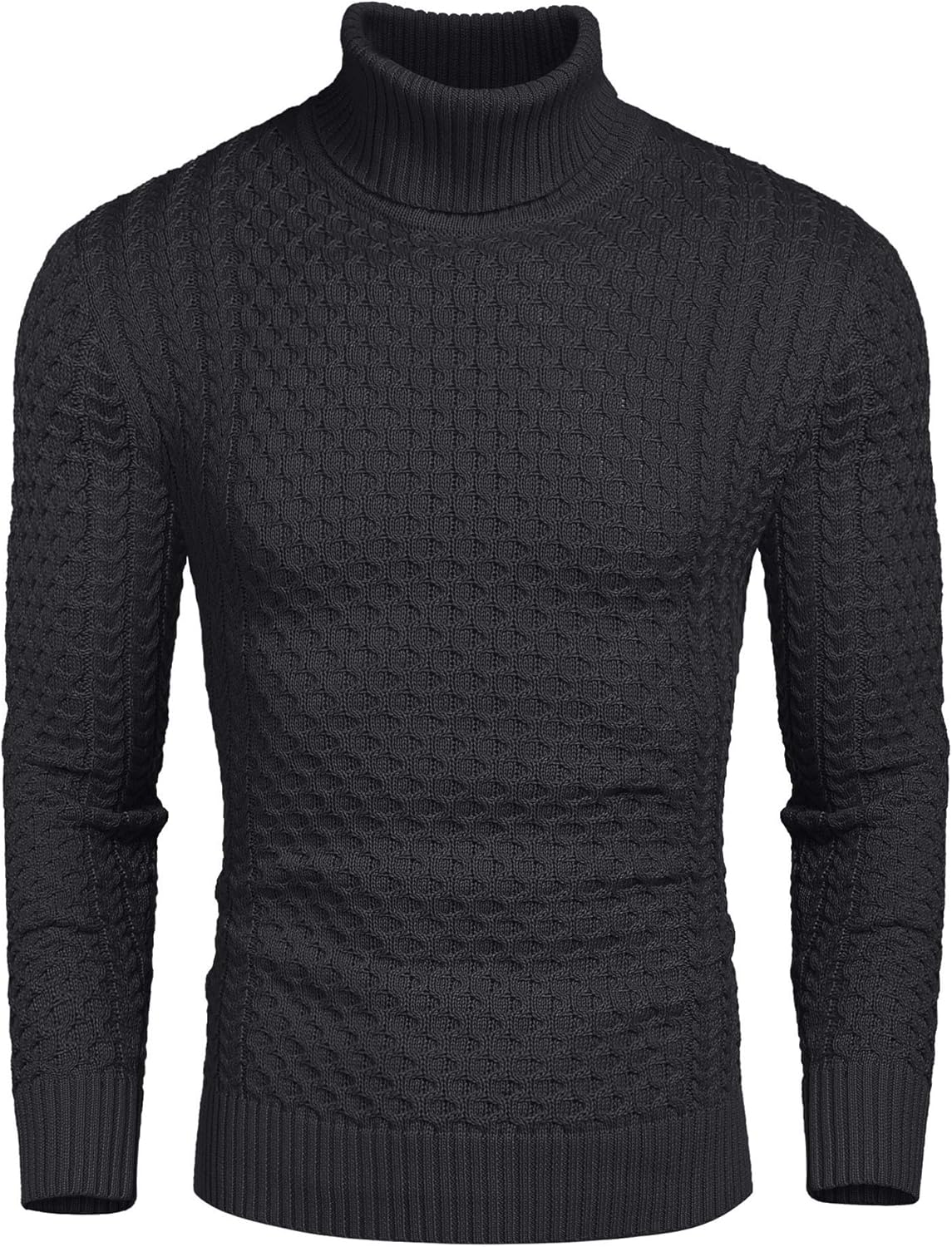 Lässiger gestrickter Rollkragenpullover für Herren - Sander 15