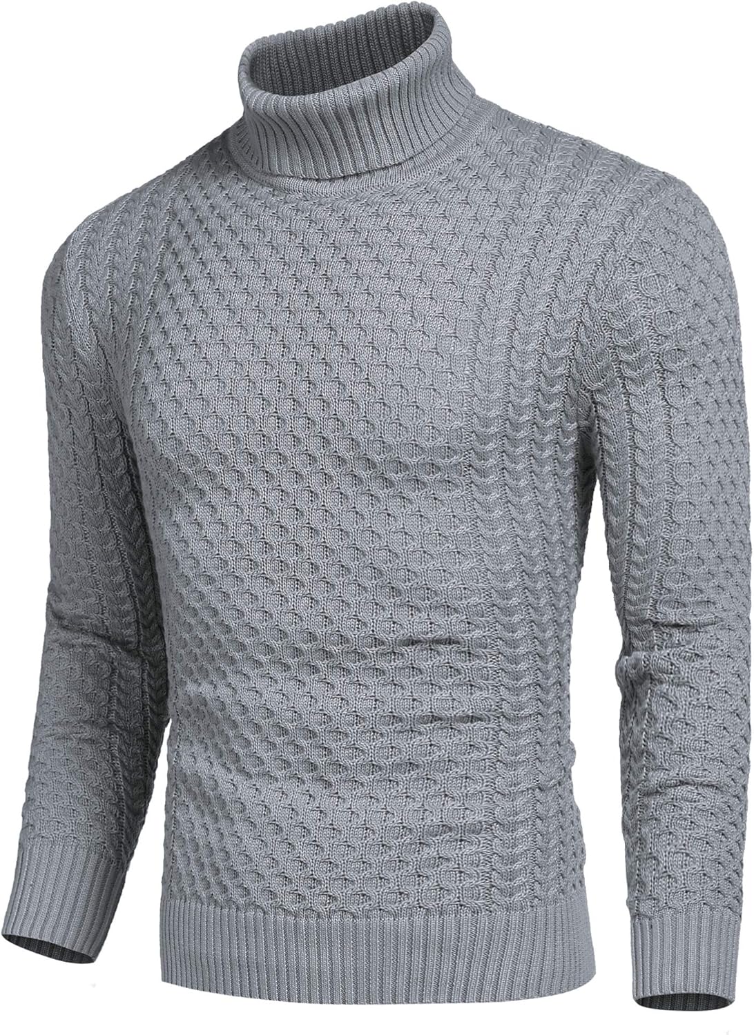 Lässiger gestrickter Rollkragenpullover für Herren - Sander 2