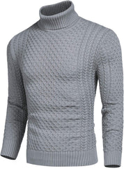 Lässiger gestrickter Rollkragenpullover für Herren - Sander 2